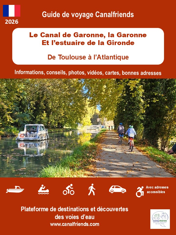 Couv Guide Canalfriends 2026 canal de Garonne, Garonne, estuaire de gironde_V0